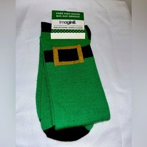 Saint Patrick’s Day Knee High Socks. One Size Fits Most.